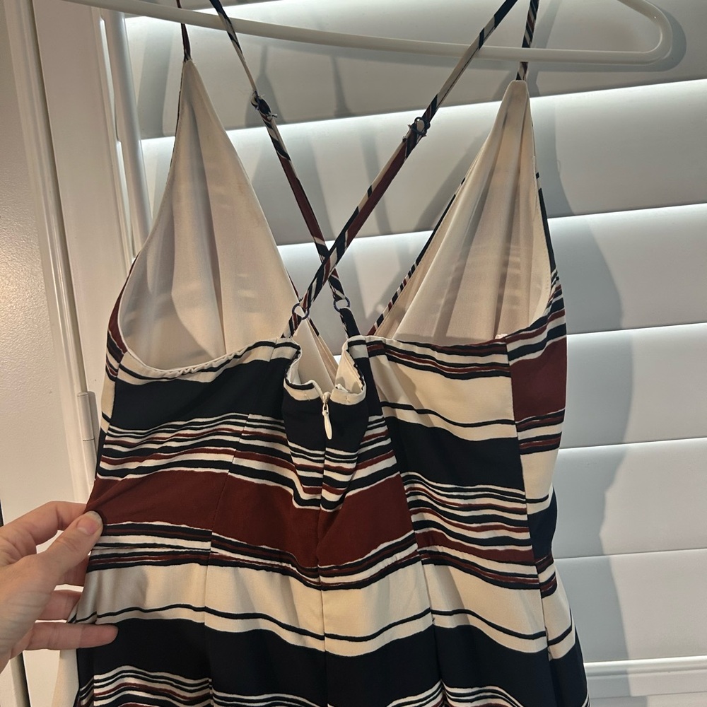 Striped Multicolor Maxi Dress - Picture 6 of 6